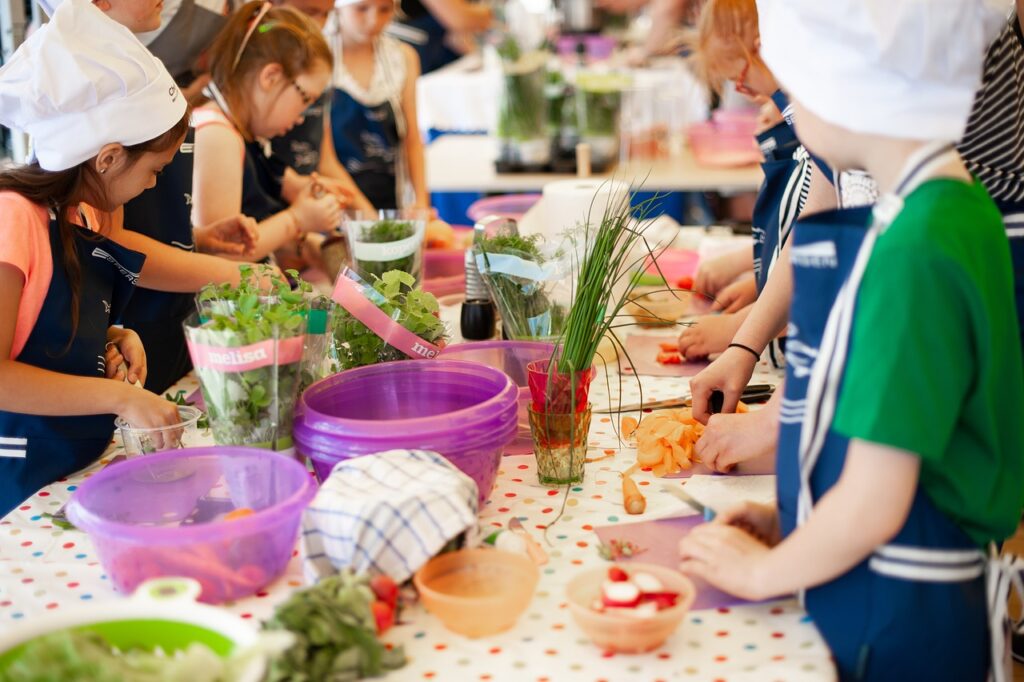 atelier culinaire huile olives pour les petits et les grands
